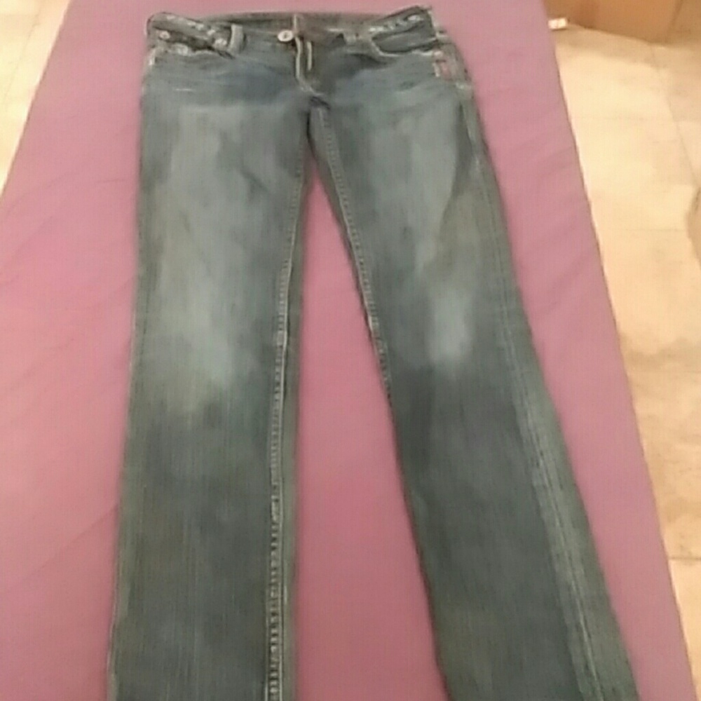 Silver "Monica Skinny" Jeans